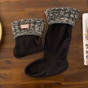 Hunter boot sock Size M